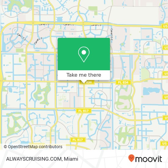 ALWAYSCRUISING.COM map