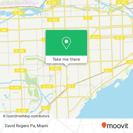 David Rogero Pa map