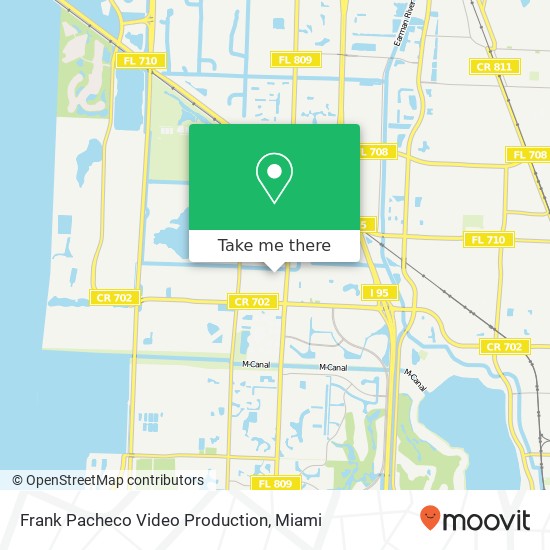Frank Pacheco Video Production map