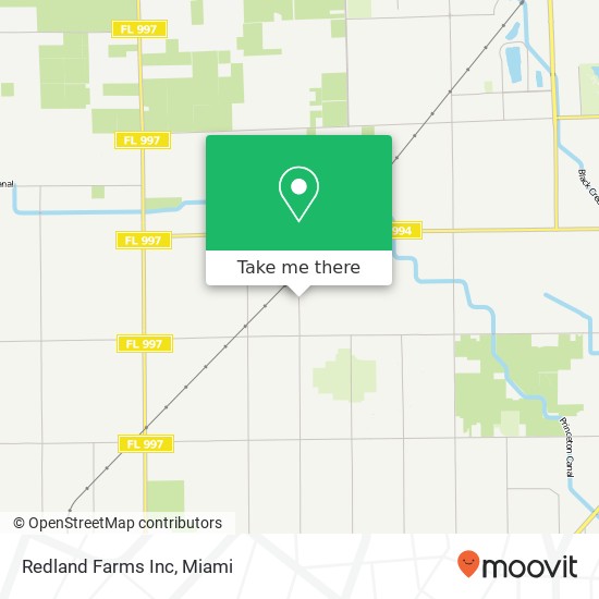 Redland Farms Inc map