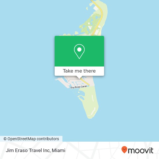 Mapa de Jim Eraso Travel Inc