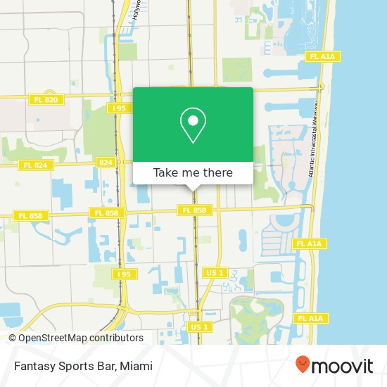 Fantasy Sports Bar map