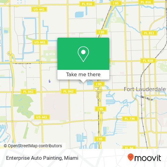 Enterprise Auto Painting map