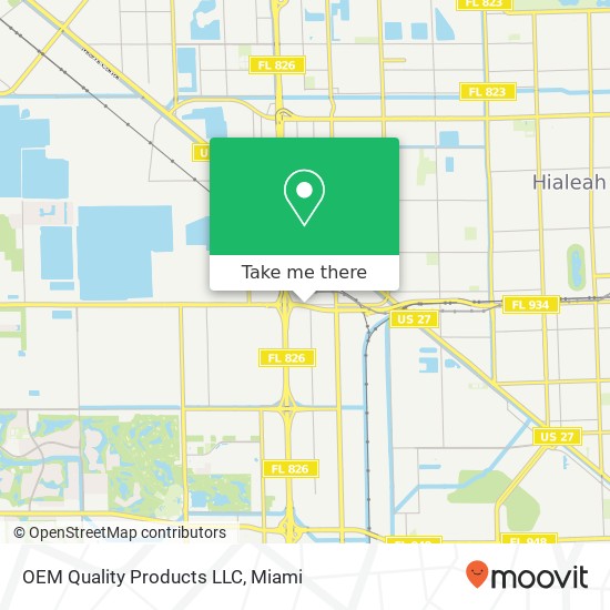 OEM Quality Products LLC map