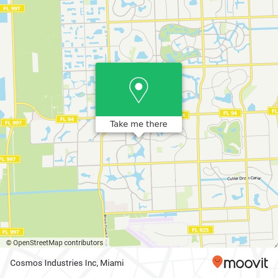 Mapa de Cosmos Industries Inc