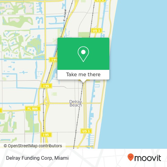 Mapa de Delray Funding Corp