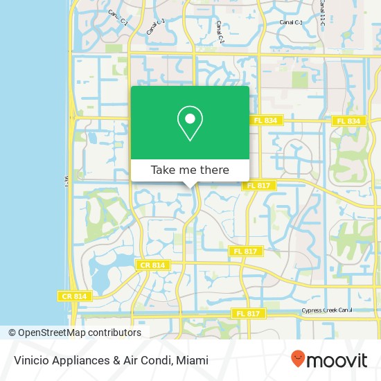 Vinicio Appliances & Air Condi map