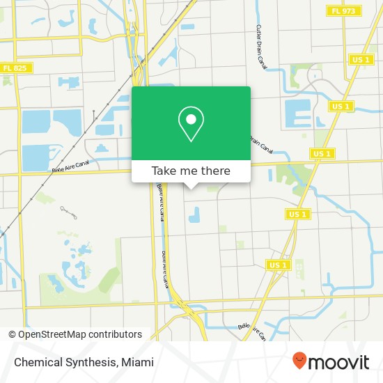 Mapa de Chemical Synthesis