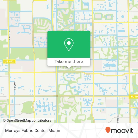 Murrays Fabric Center map