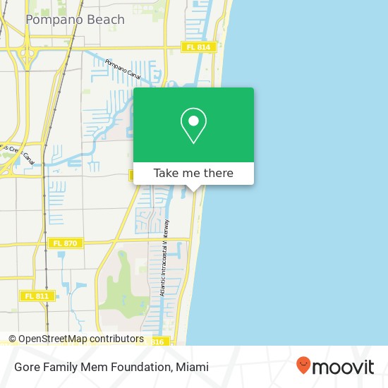 Gore Family Mem Foundation map