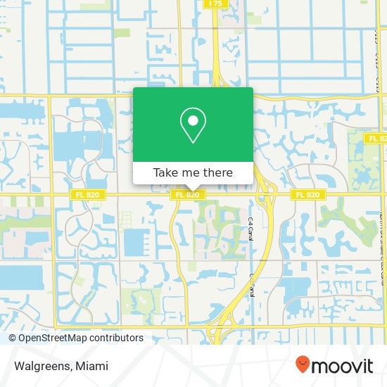 Walgreens map