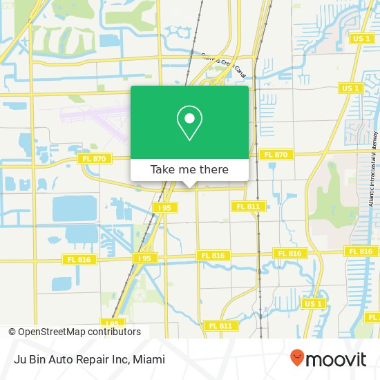 Ju Bin Auto Repair Inc map