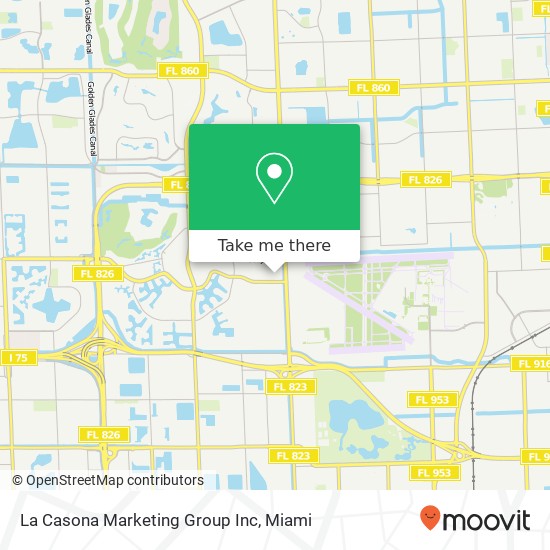 La Casona Marketing Group Inc map