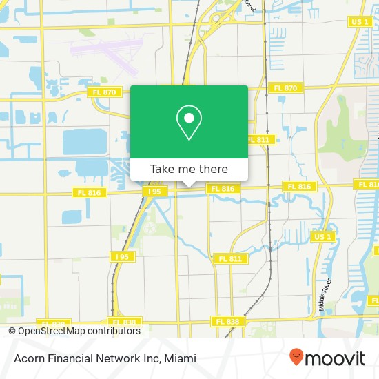 Acorn Financial Network Inc map