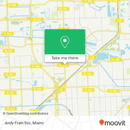 Andy Frain Svc map