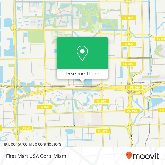 Mapa de First Mart USA Corp