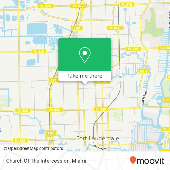 Church Of The Intercession map