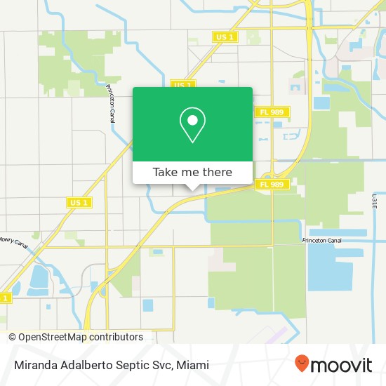 Miranda Adalberto Septic Svc map