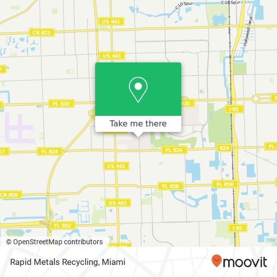 Rapid Metals Recycling map