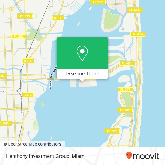 Henthony Investment Group map