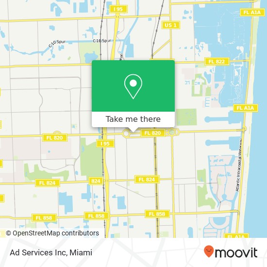 Ad Services Inc map