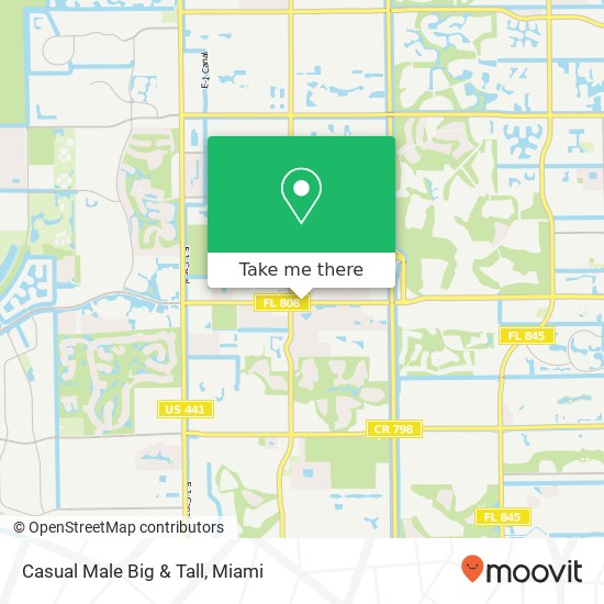 Mapa de Casual Male Big & Tall