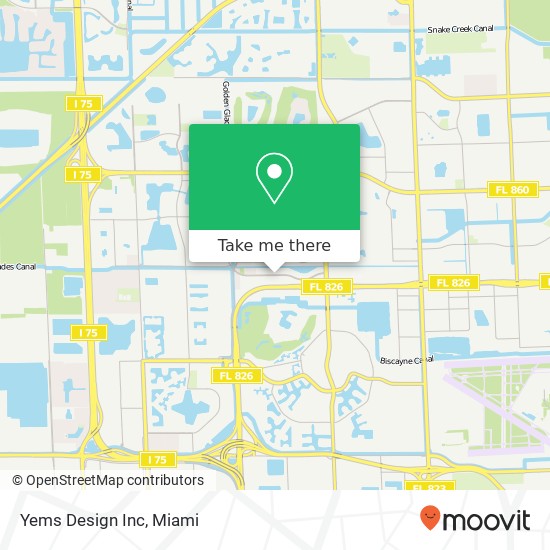 Mapa de Yems Design Inc