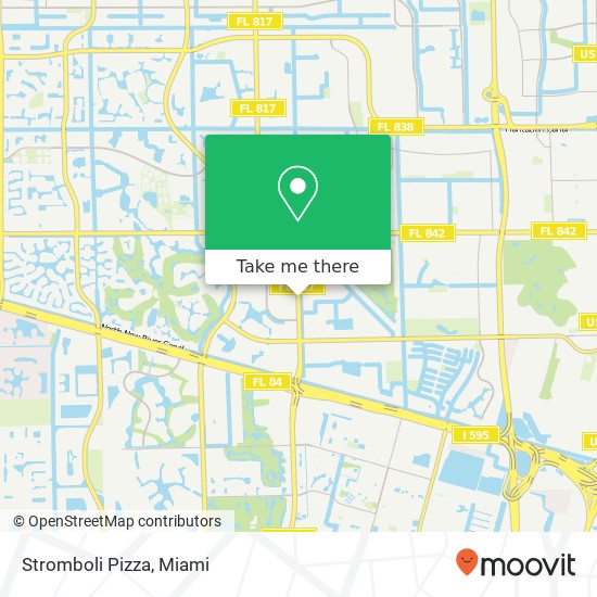 Mapa de Stromboli Pizza