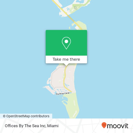 Offices By The Sea Inc map