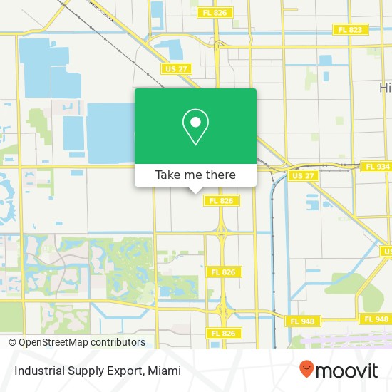 Industrial Supply Export map