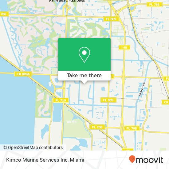 Kimco Marine Services Inc map
