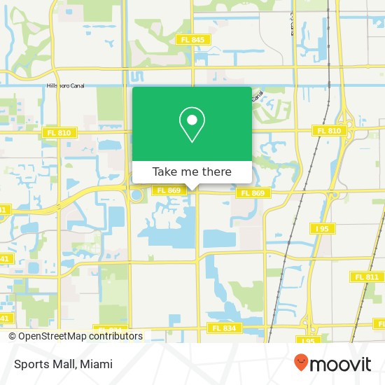 Mapa de Sports Mall