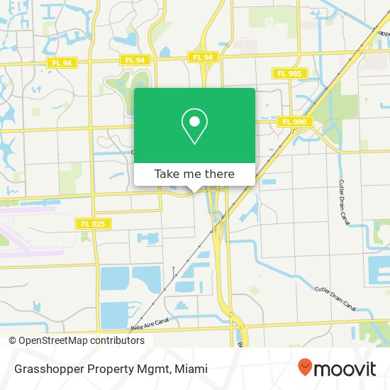 Mapa de Grasshopper Property Mgmt