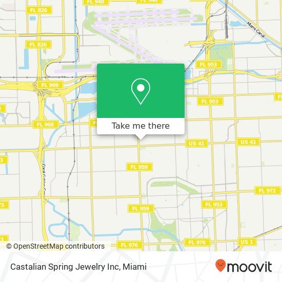 Castalian Spring Jewelry Inc map