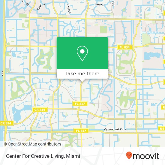 Mapa de Center For Creative Living