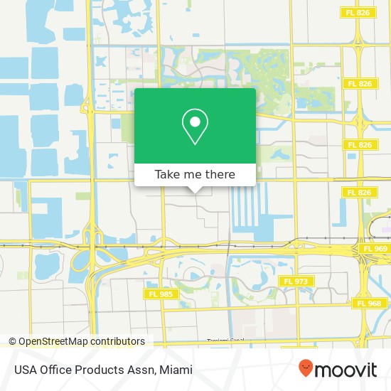 Mapa de USA Office Products Assn