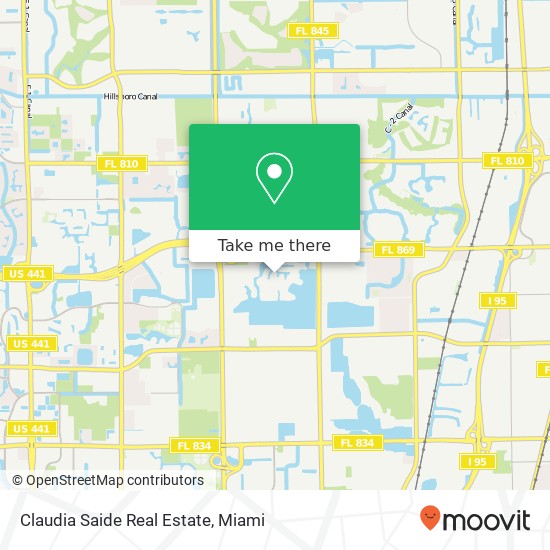 Claudia Saide Real Estate map