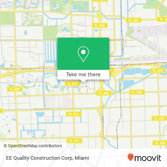 EE Quality Construction Corp map
