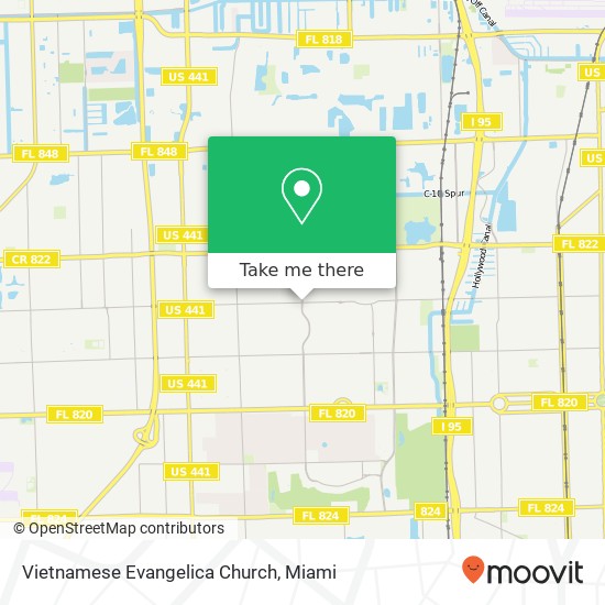 Vietnamese Evangelica Church map