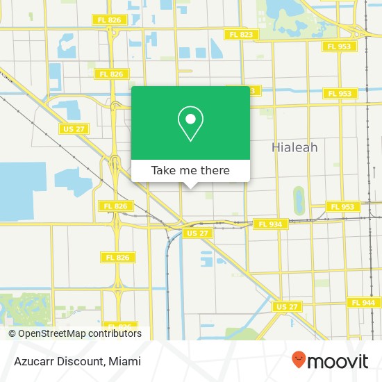Azucarr Discount map
