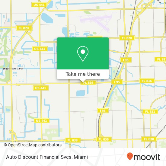 Auto Discount Financial Svcs map