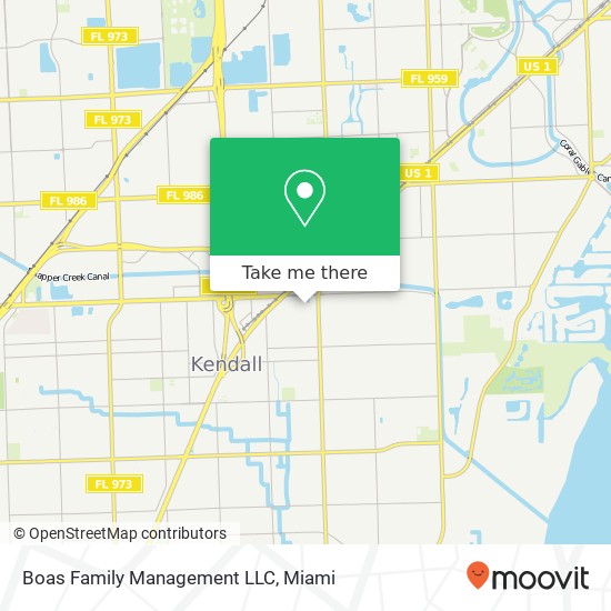 Boas Family Management LLC map