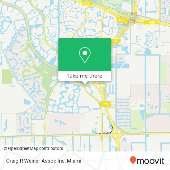 Craig R Weiner Assoc Inc map