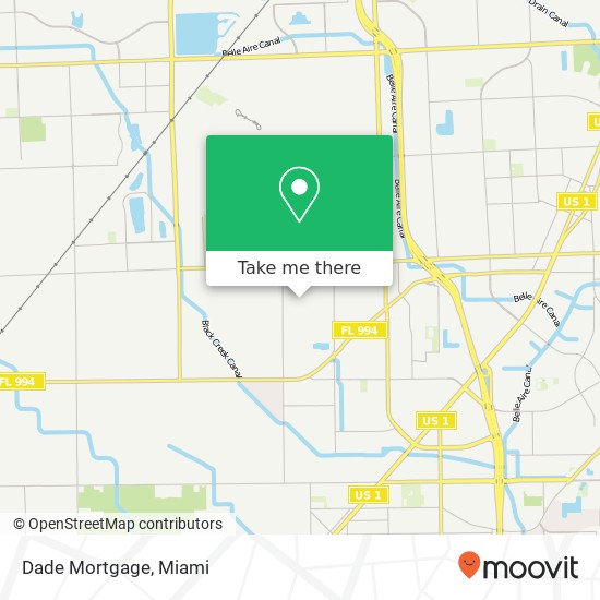 Mapa de Dade Mortgage