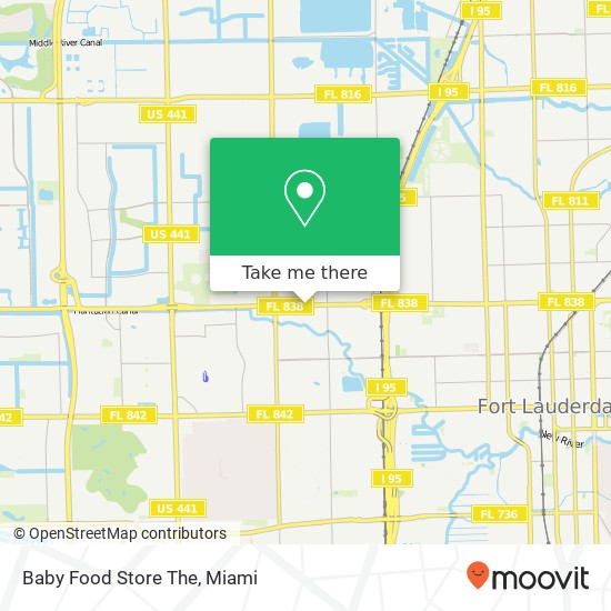 Baby Food Store The map