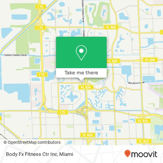 Body Fx Fitness Ctr Inc map