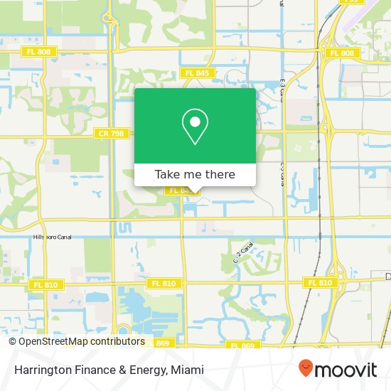 Mapa de Harrington Finance & Energy