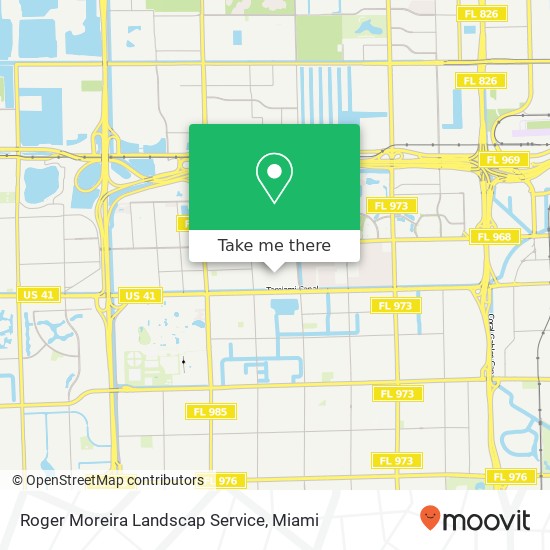 Roger Moreira Landscap Service map