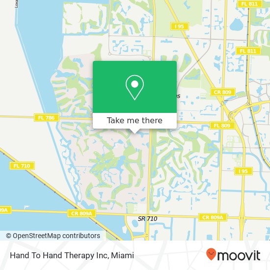 Hand To Hand Therapy Inc map