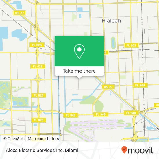 Alexs Electric Services Inc map